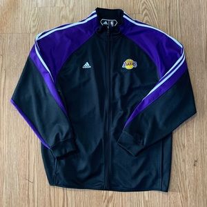 LA Lakers Adidas Warmup Jacket size XL